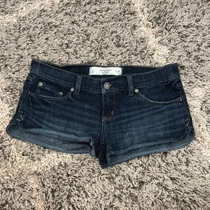 Abercrombie & Fitch Blue Jean Shorts Size 2, Waist 26